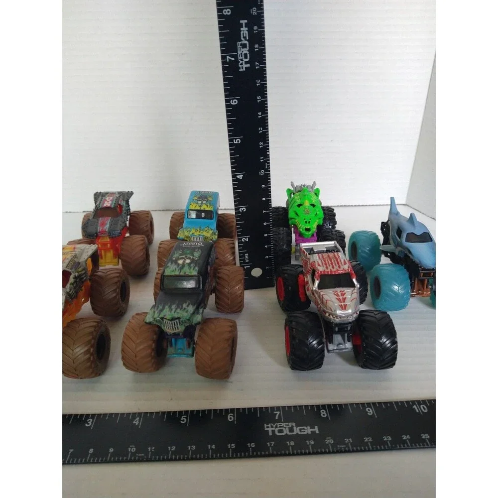 Lot of 7 Hot Wheels Monster Jam Trucks